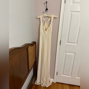 J Crew wedding gown